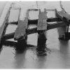 Old bridge in the ice. (1973)