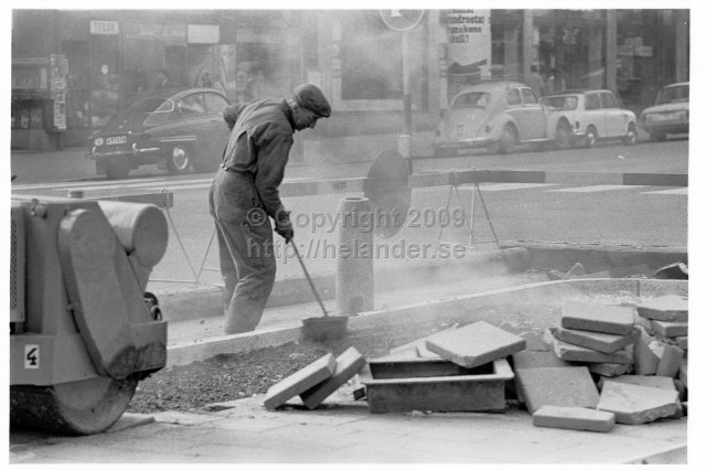 Road work, Stockholm. (1967)