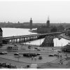Slussen and Old Town viewed from Katarinahissen, Stockholm. (1969)