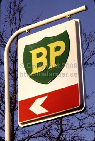 BP petrol station, Älta, Stockholm. (1972)